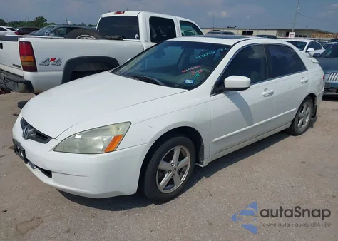 2003 Honda Accord 2.4 Ex из США, поврежденный, VIN 1HGCM56663A037919